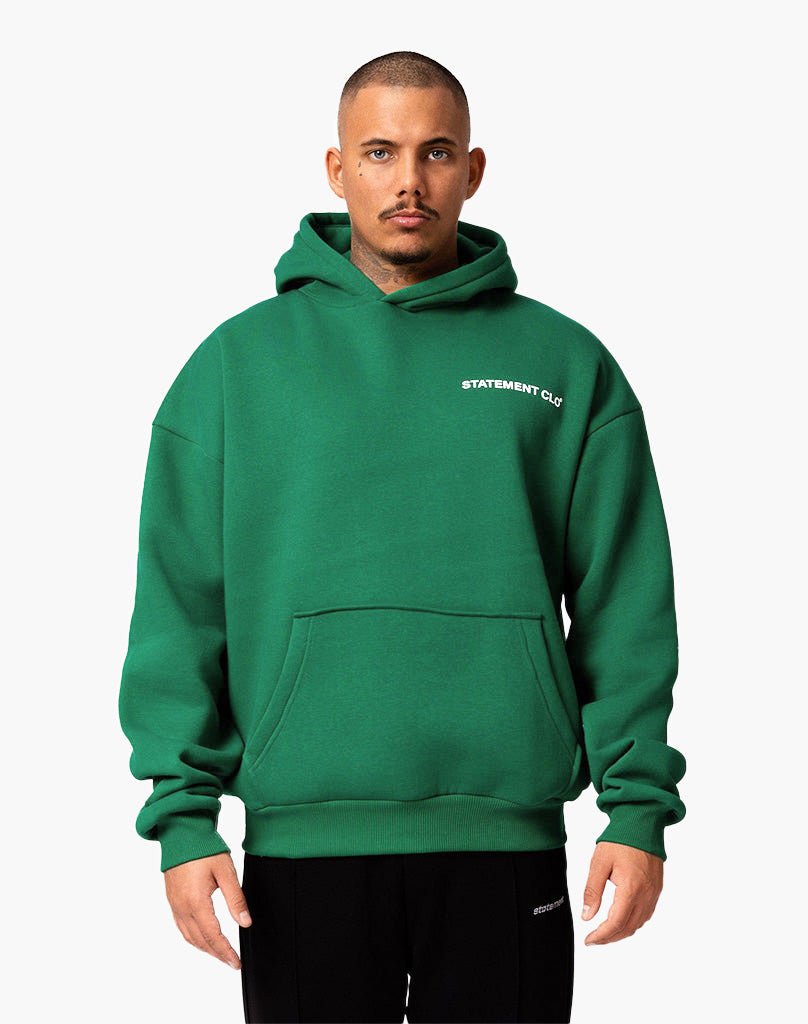 INITIAL HOODIE (WOOD GREEN) Hoodie STATEMENT