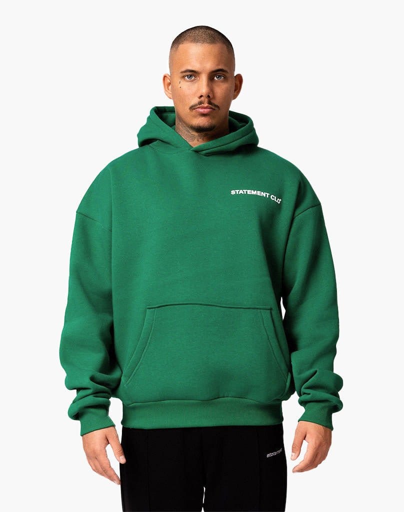 INITIAL HOODIE (WOOD GREEN) Hoodie STATEMENT