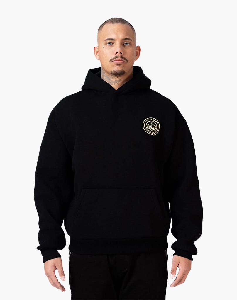JUSTICE HOODIE (BLACK) Hoodie STATEMENT