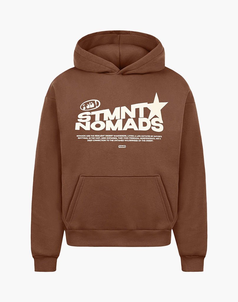 NOMADS HOODIE (COFFEE BROWN) Hoodie STATEMENT