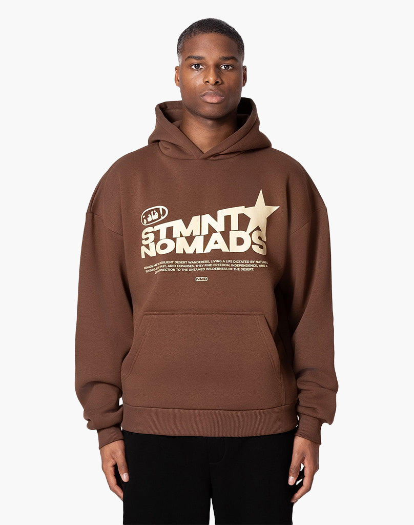 NOMADS HOODIE (COFFEE BROWN) STATEMENT