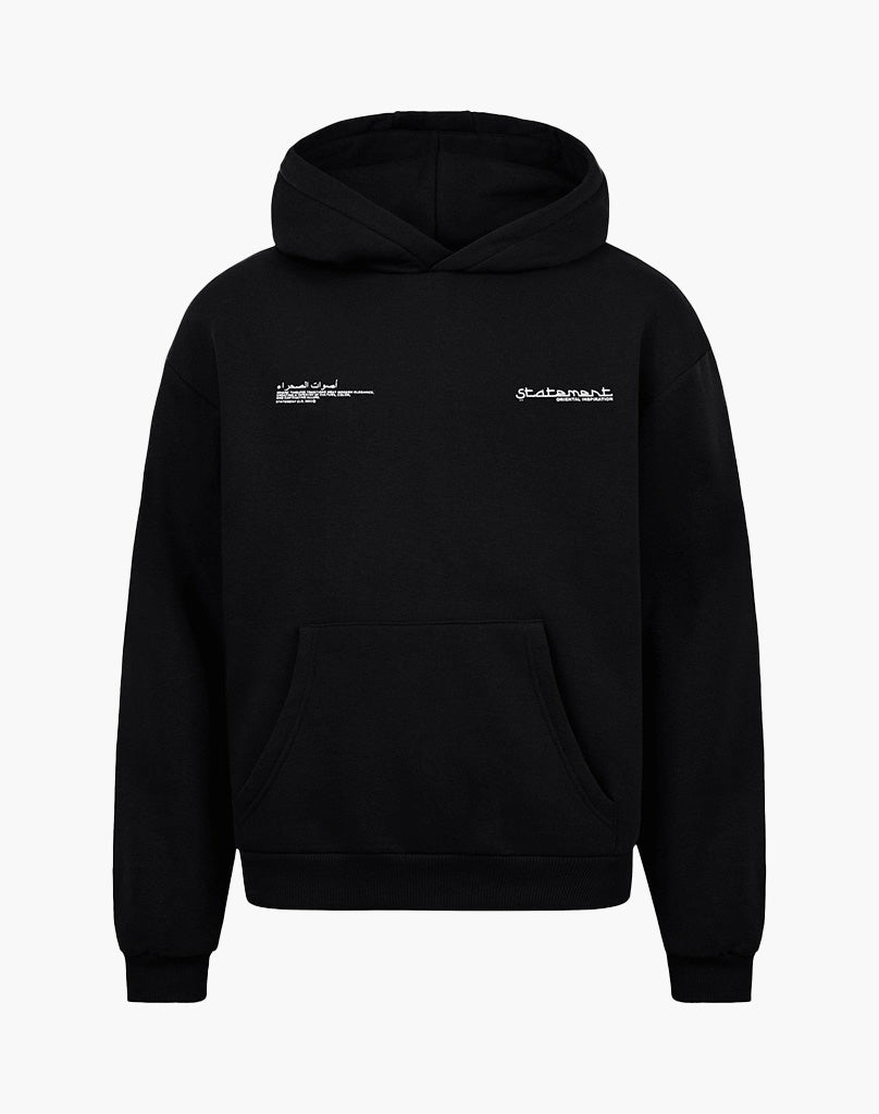 ORIENTAL HOODIE (BLACK) STATEMENT