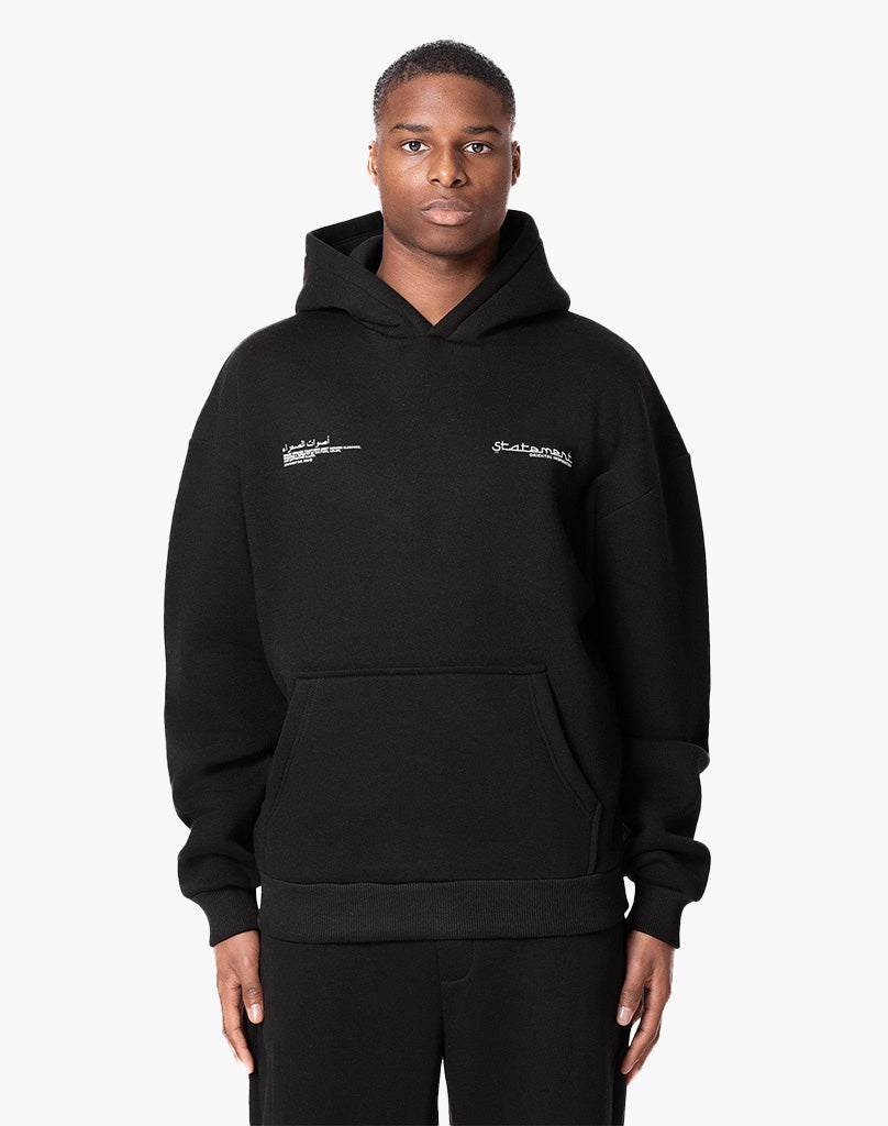 ORIENTAL HOODIE (BLACK) STATEMENT