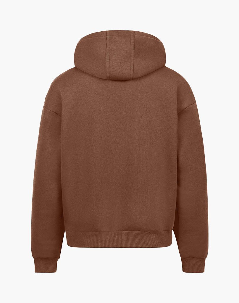 ORIENTAL HOODIE (COFFEE BROWN) Hoodie STATEMENT