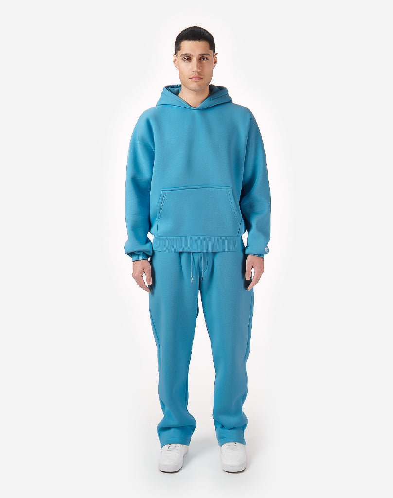 BASIC OPEN LEG JOGGER (AQUA BLUE) Pants STATEMENT