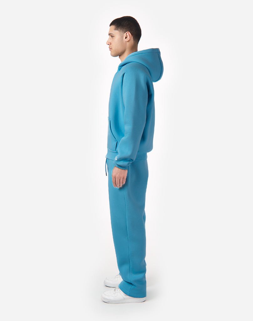 TRACKSUIT SET (AQUA BLUE) Tracksuits Statement Clo