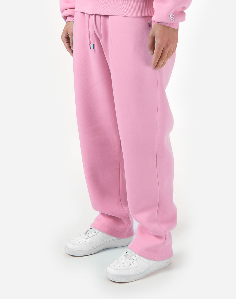 BASIC OPEN LEG JOGGER (PINK) Pants STATEMENT