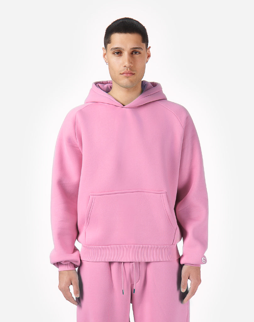 BASIC HOODIE (PINK) Hoodie STATEMENT