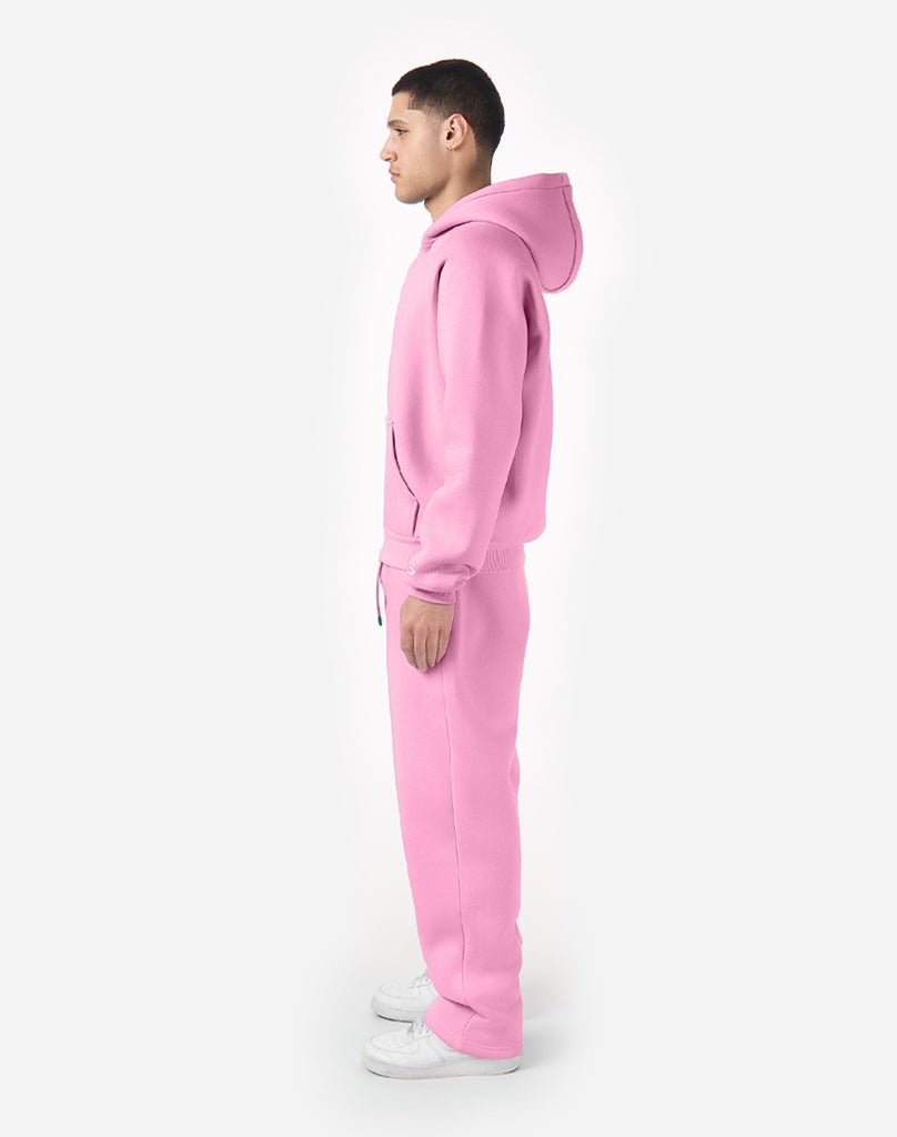 BASIC OPEN LEG JOGGER (PINK) Pants STATEMENT