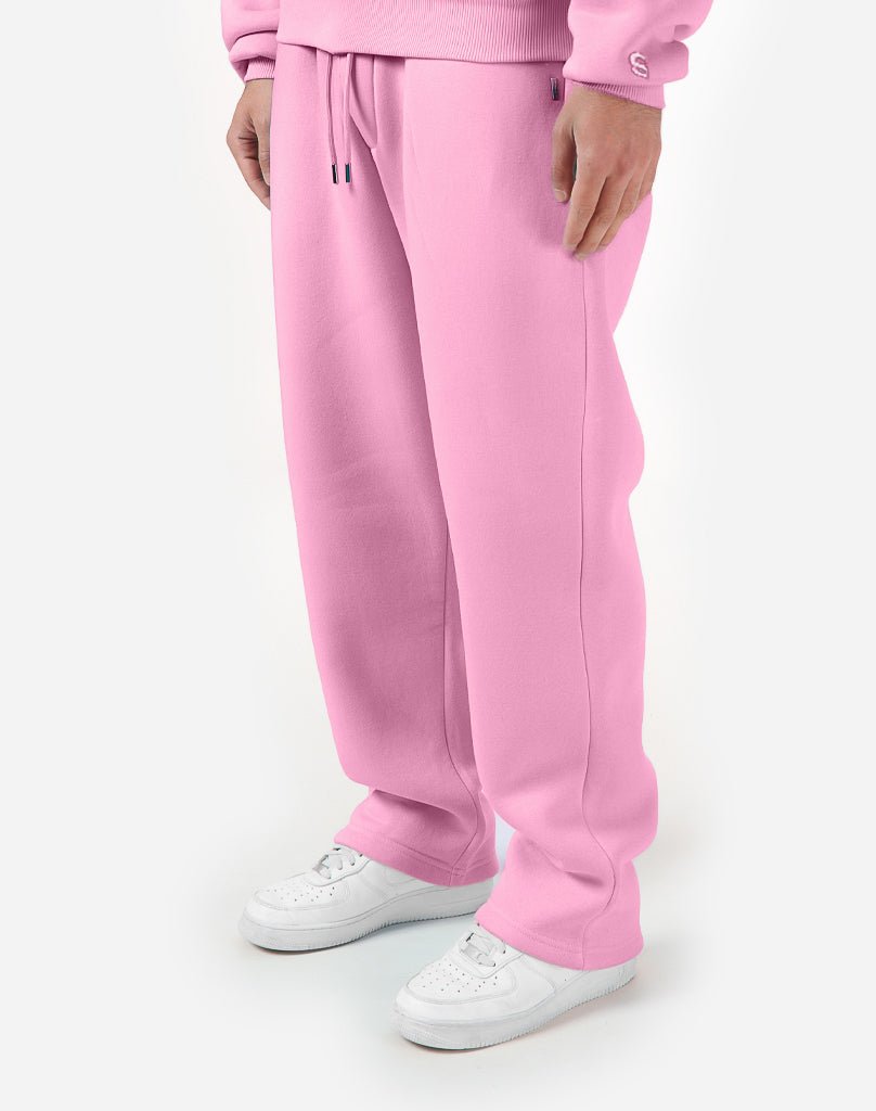 BASIC OPEN LEG JOGGER (PINK) Pants STATEMENT