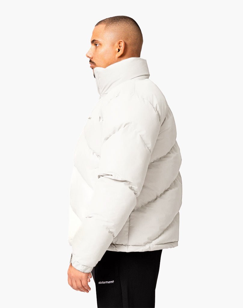 STMT PUFFER JACKET (CREAM WHITE) Jackets STATEMENT