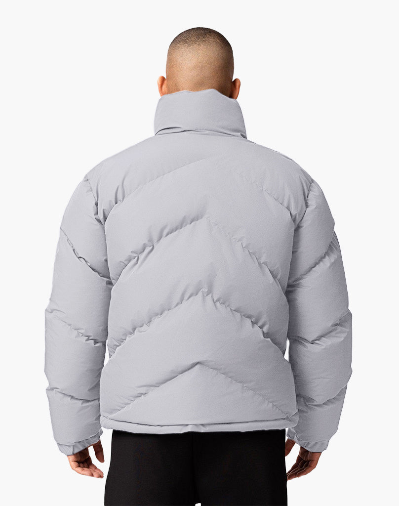 STMT PUFFER JACKET (GREY) Jackets STATEMENT