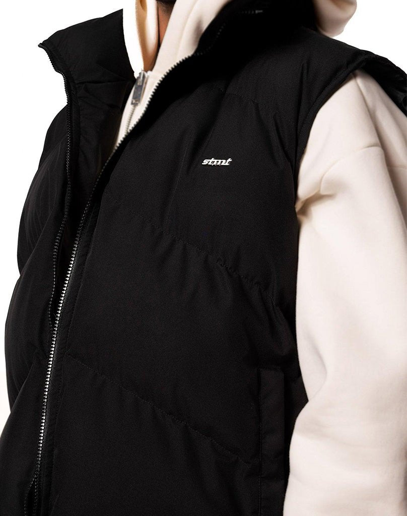 STMT PUFFER VEST (BLACK) Jackets STATEMENT