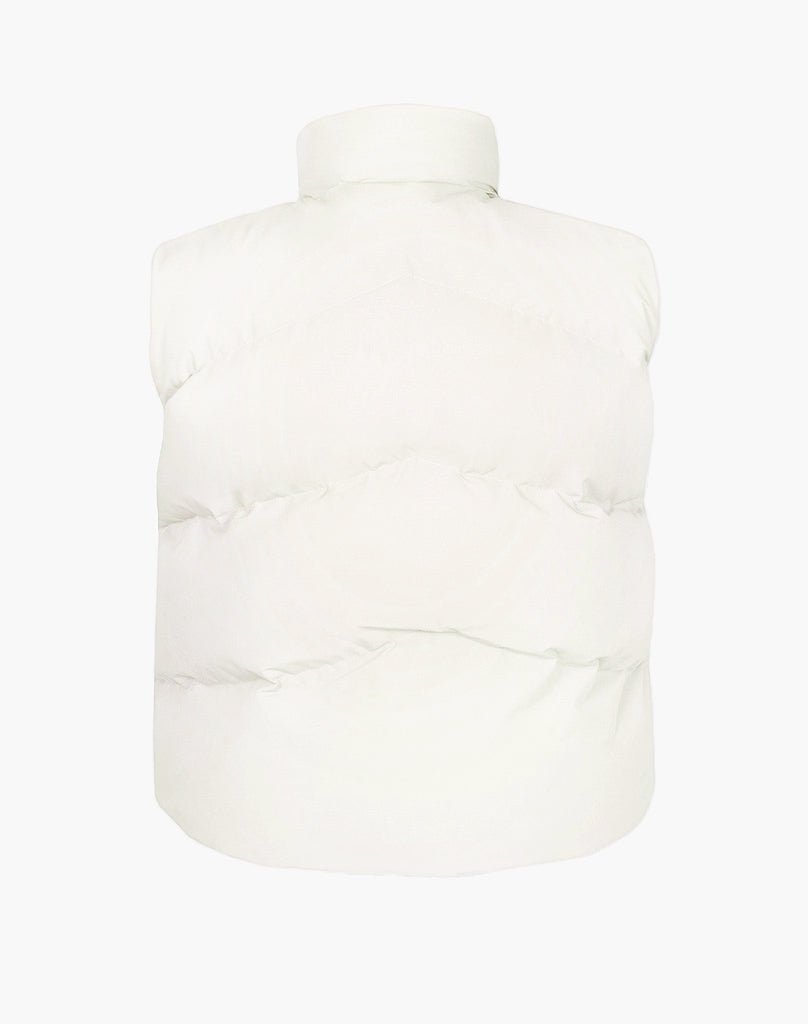 STMT PUFFER VEST (CREAM WHITE) Jackets STATEMENT
