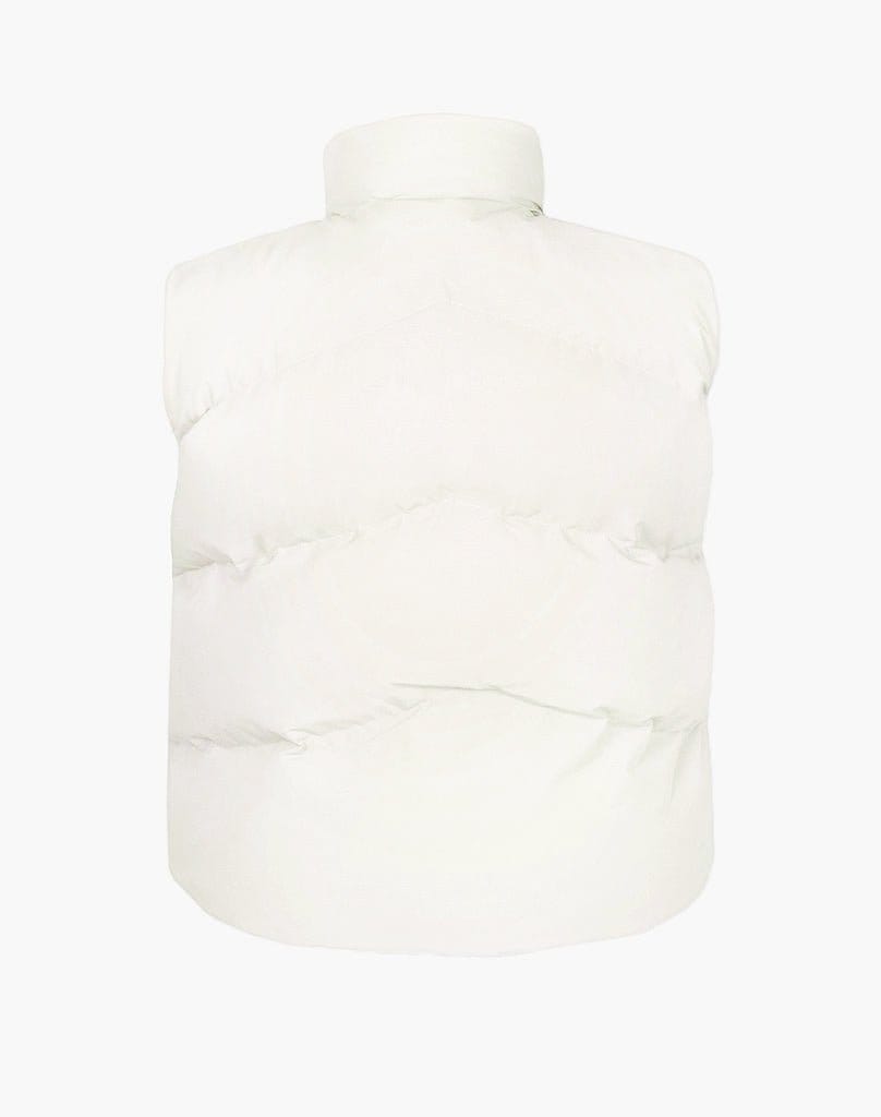 STMT PUFFER VEST (CREAM WHITE) Jackets STATEMENT