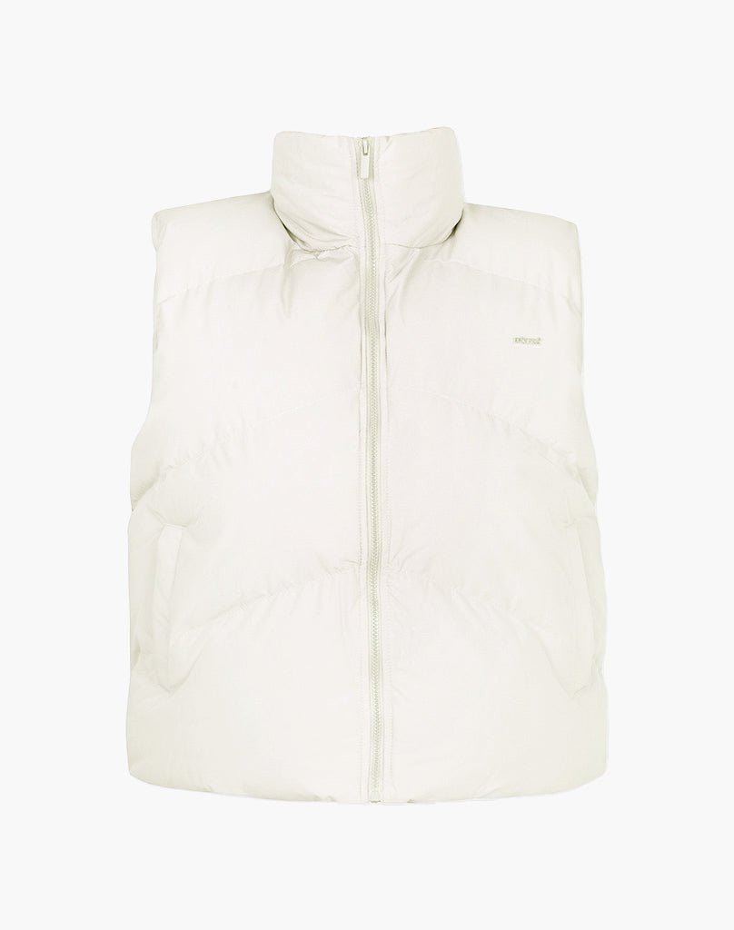 STMT PUFFER VEST (CREAM WHITE) Jackets STATEMENT