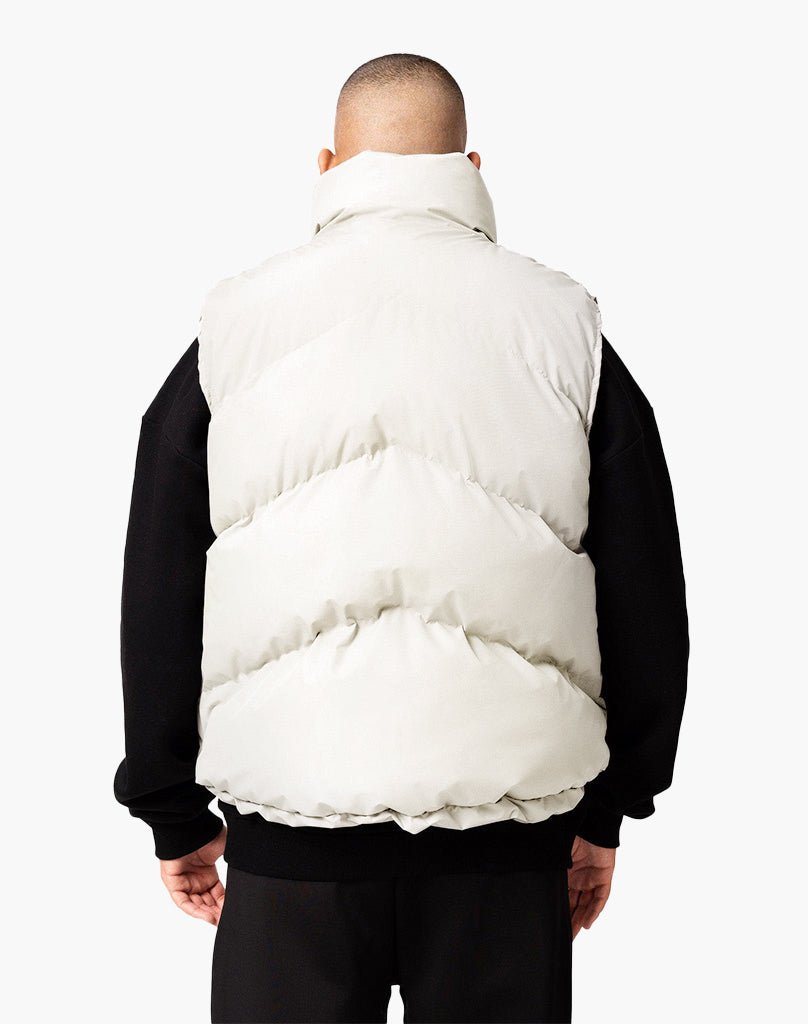 STMT PUFFER VEST (CREAM WHITE) Jackets STATEMENT