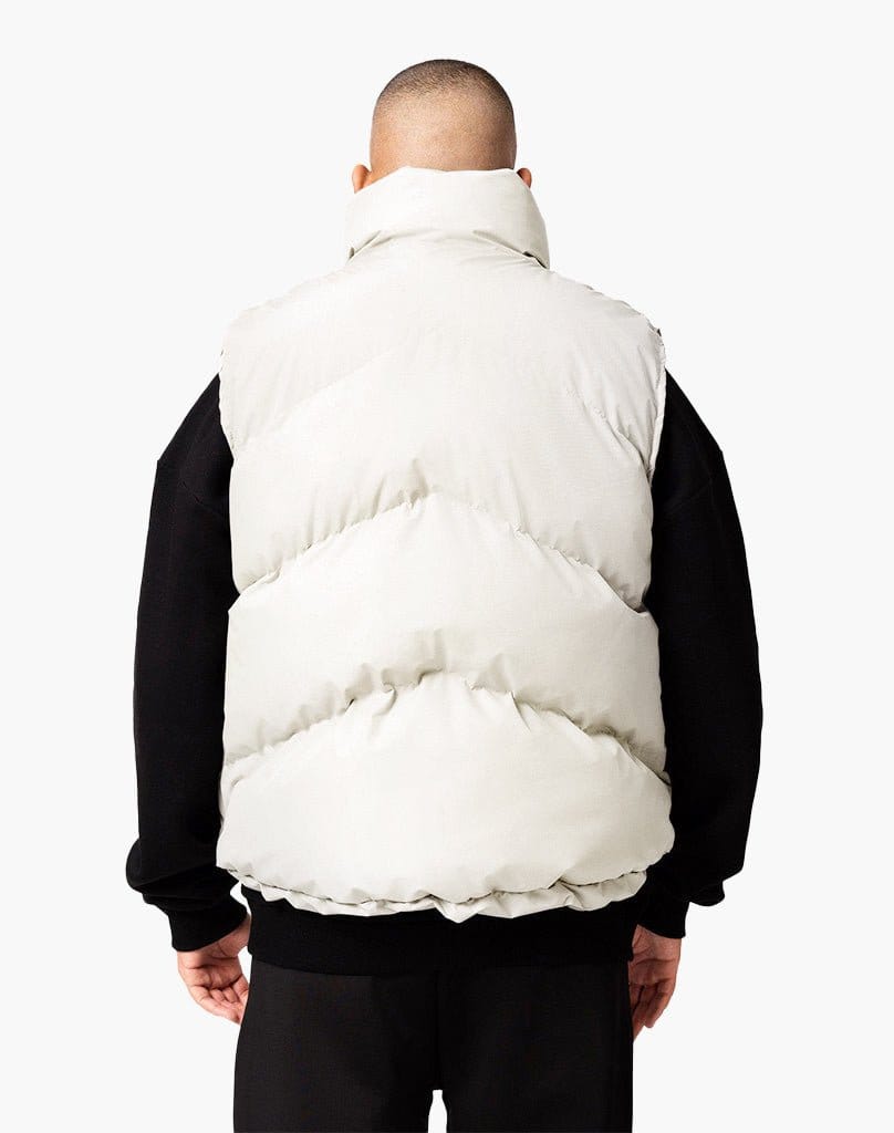 STMT PUFFER VEST (CREAM WHITE) Jackets STATEMENT