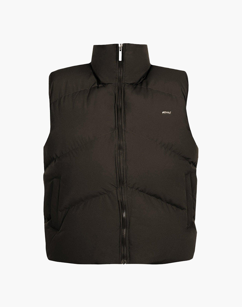 STMT PUFFER VEST (KHAKI) Weste STATEMENT