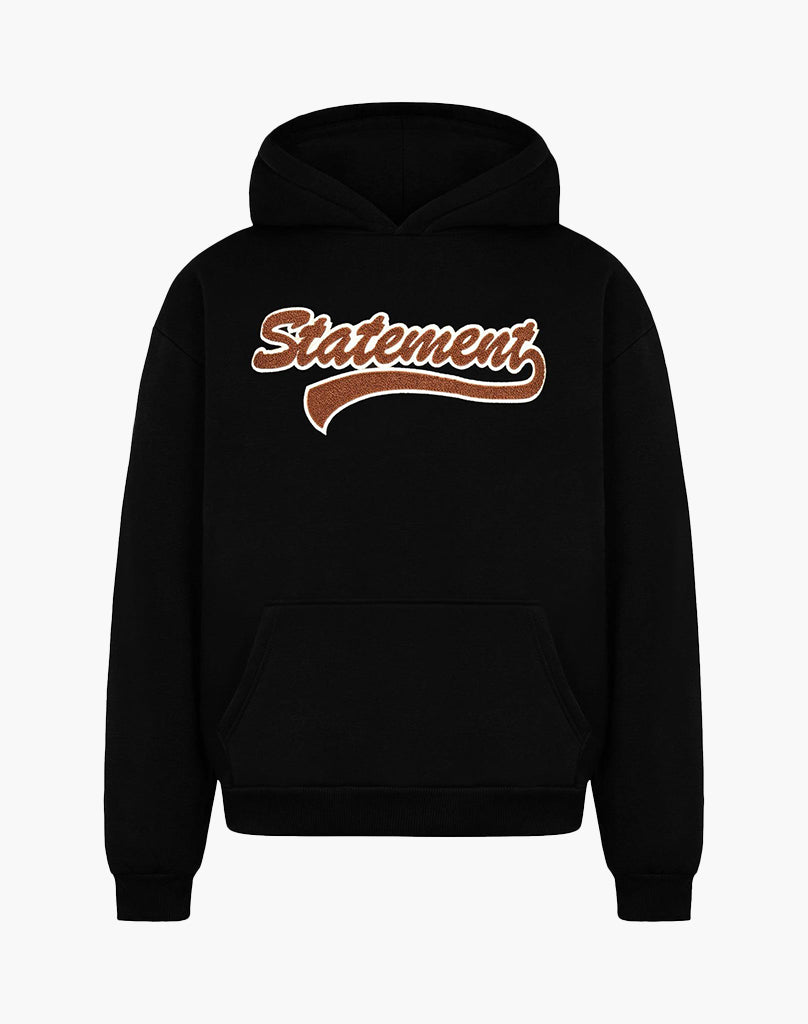 RETRO HOODIE (BLACK) STATEMENT