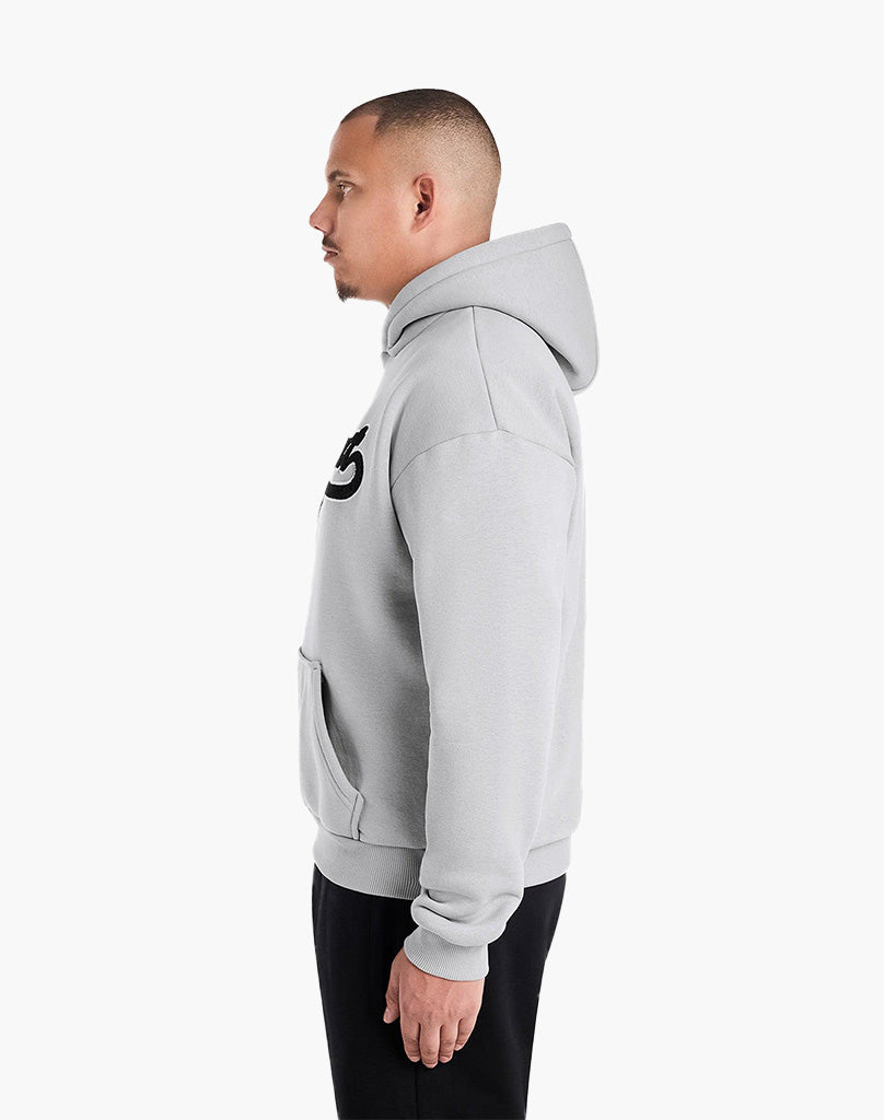 RETRO HOODIE (GREY) STATEMENT