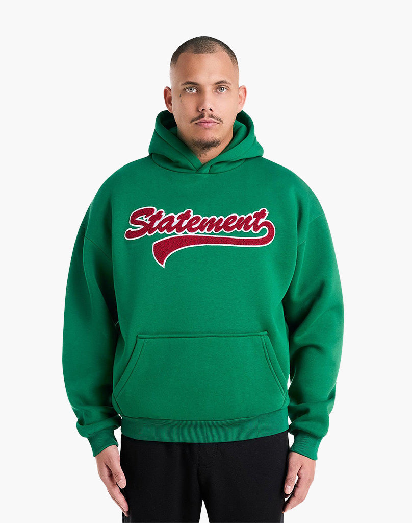 RETRO HOODIE (WOOD GREEN) STATEMENT