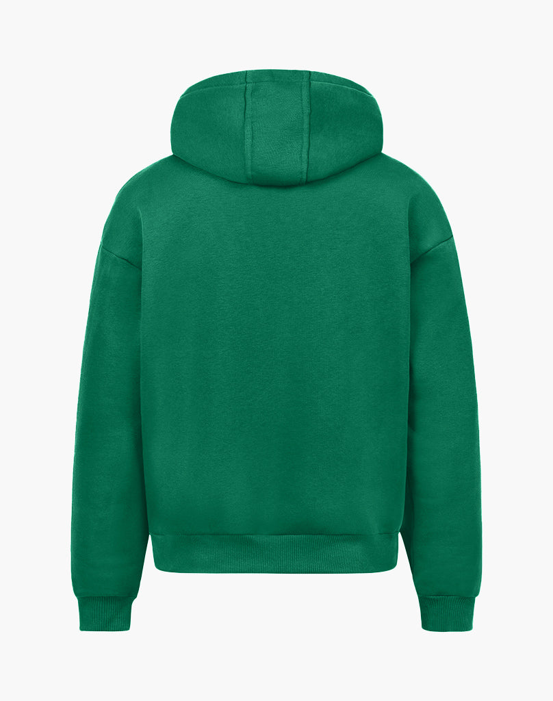 ROUTE 66 ZIP-HOODIE (WOOD GREEN) Hoodie STATEMENT