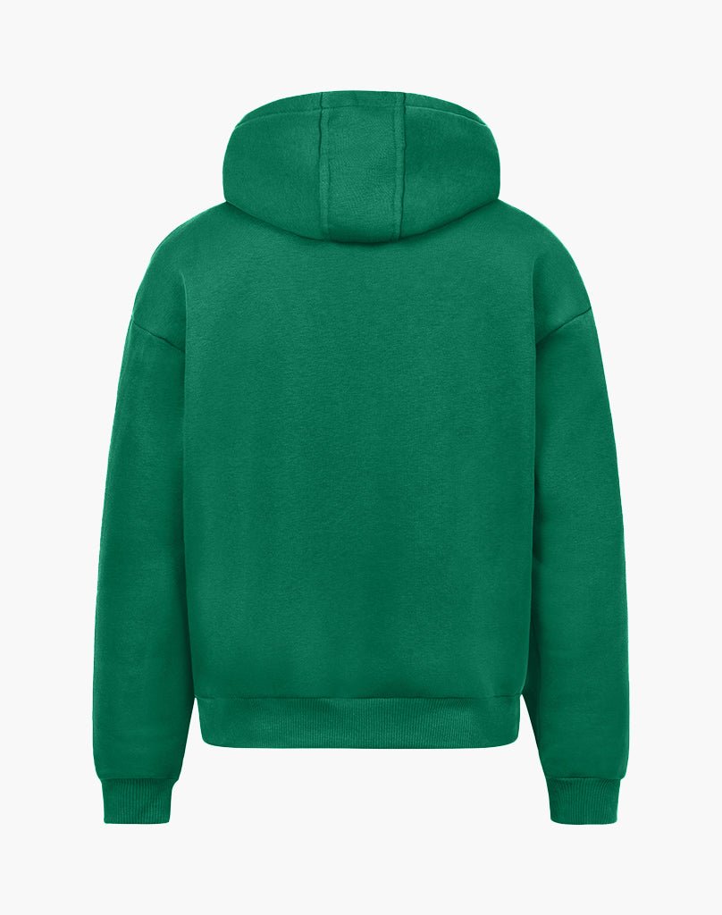 ROUTE 66 ZIP-HOODIE (WOOD GREEN) Hoodie STATEMENT