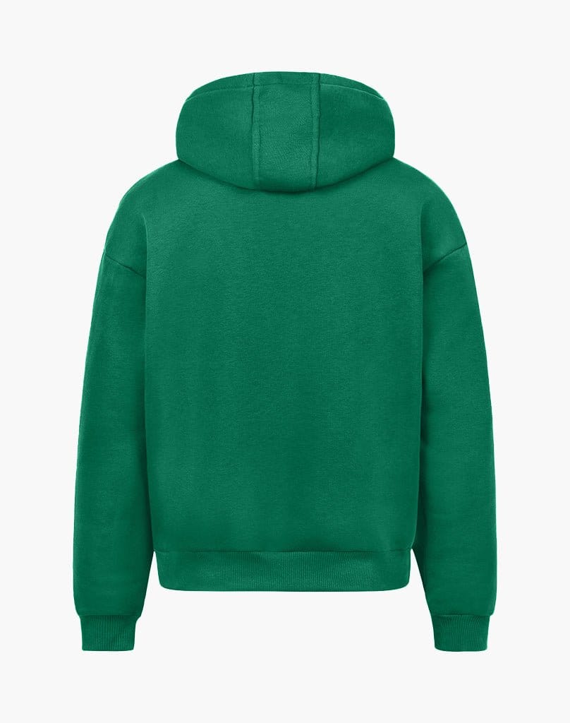 ROUTE 66 ZIP-HOODIE (WOOD GREEN) Hoodie STATEMENT