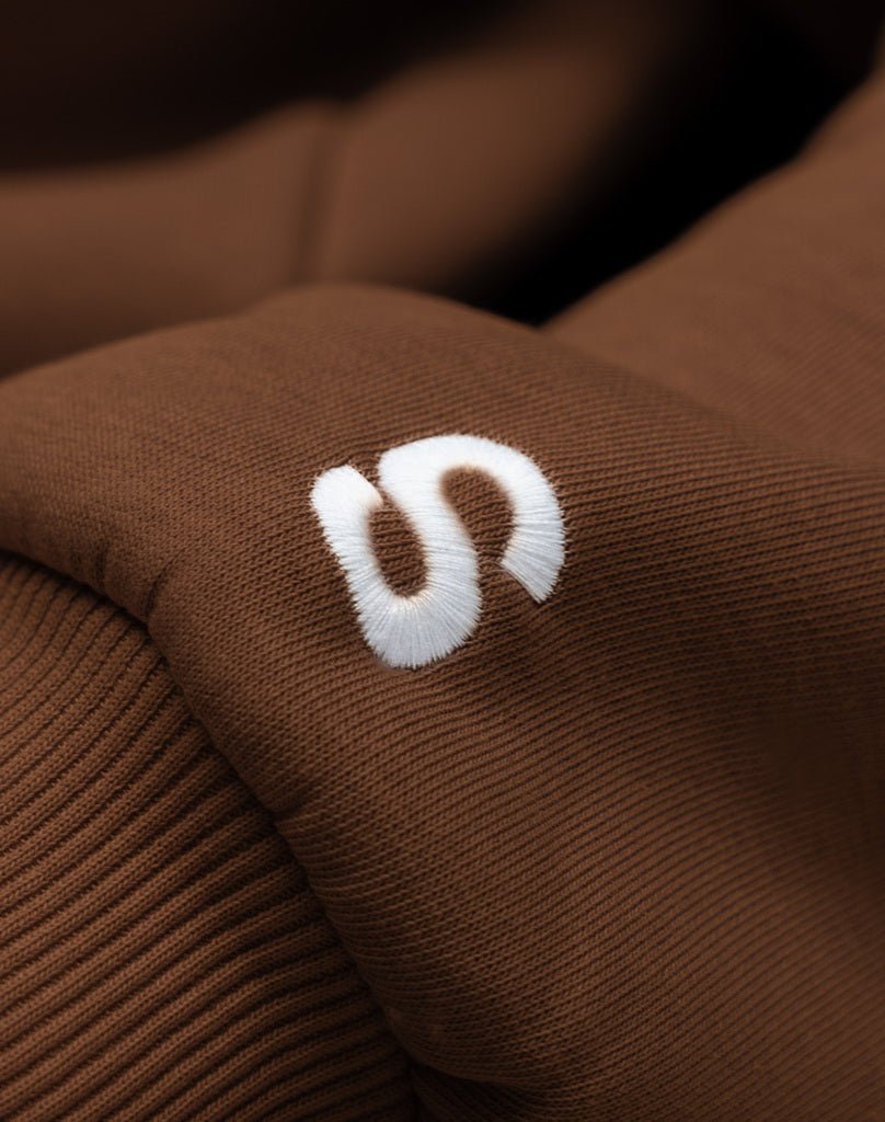 BASIC ZIP-HOODIE (COFFEE BROWN) Hoodie STATEMENT