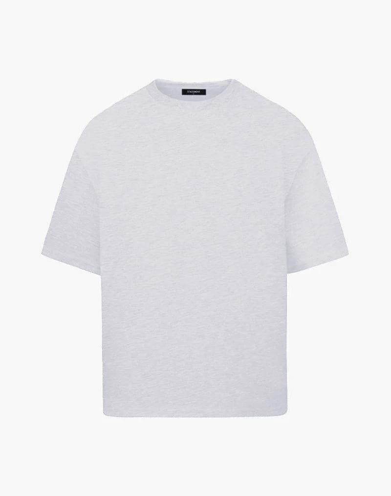 OVERSIZED TEE (GREY MELANGE) Oversized T-Shirt STATEMENT