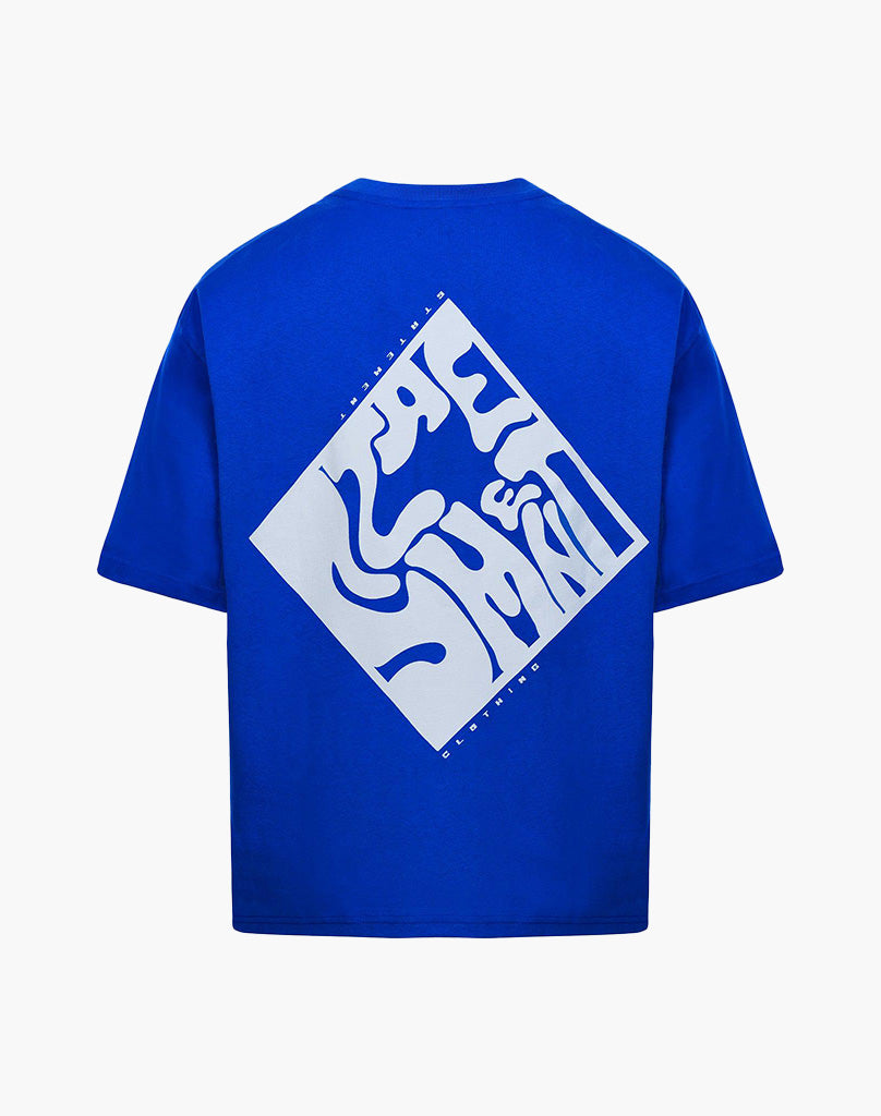 SMUDGE TEE (BLUE) STATEMENT
