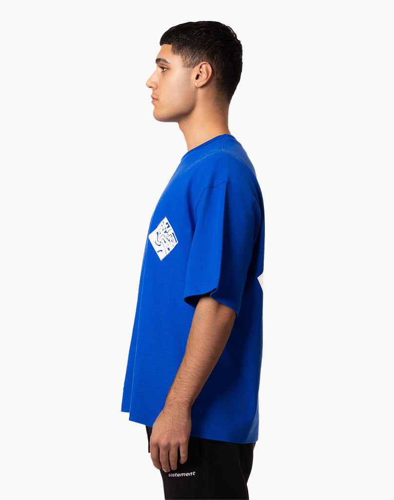 SMUDGE TEE (BLUE) STATEMENT