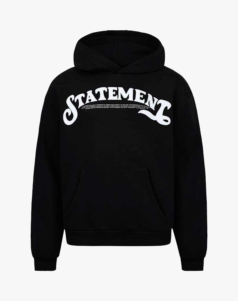STATEMENT HOODIE (BLACK) STATEMENT