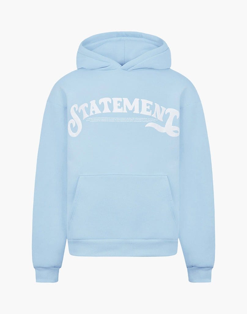 STATEMENT HOODIE (ICE BLUE) Zip-Hoodie STATEMENT