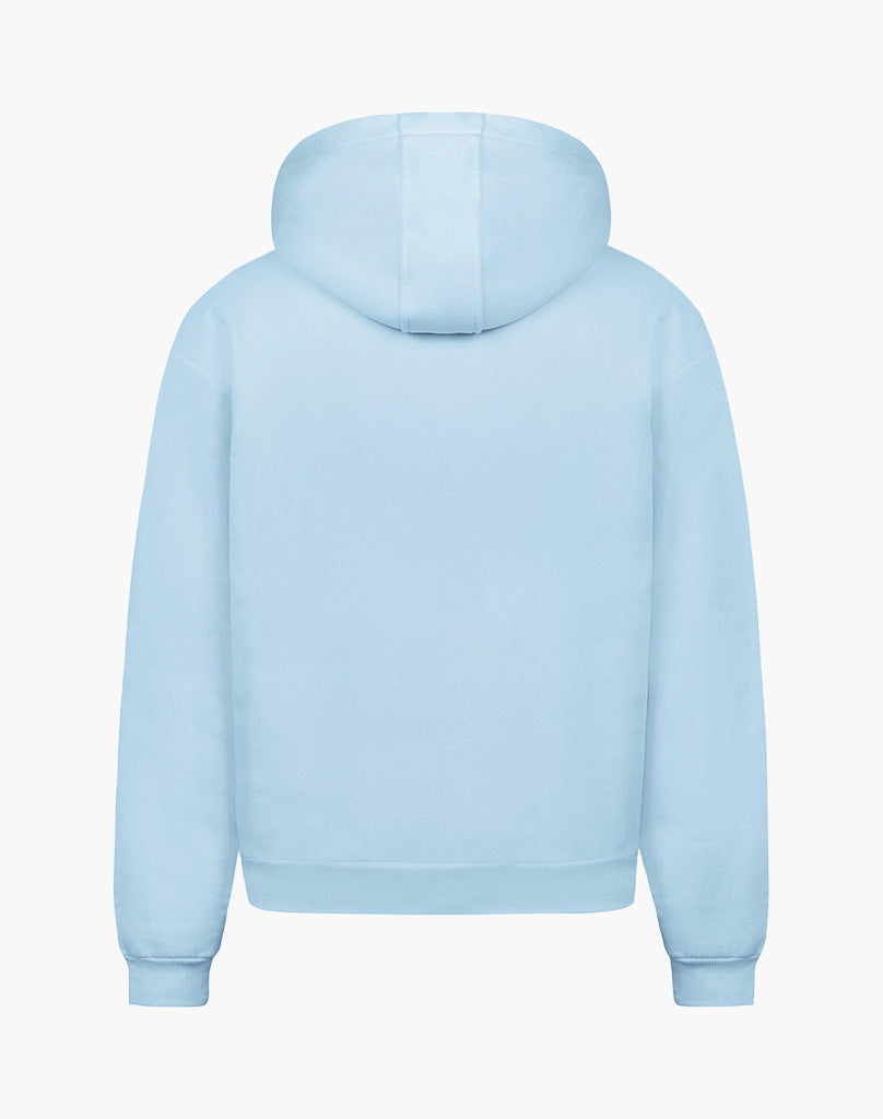 STATEMENT ZIP-HOODIE (ICE BLUE) STATEMENT