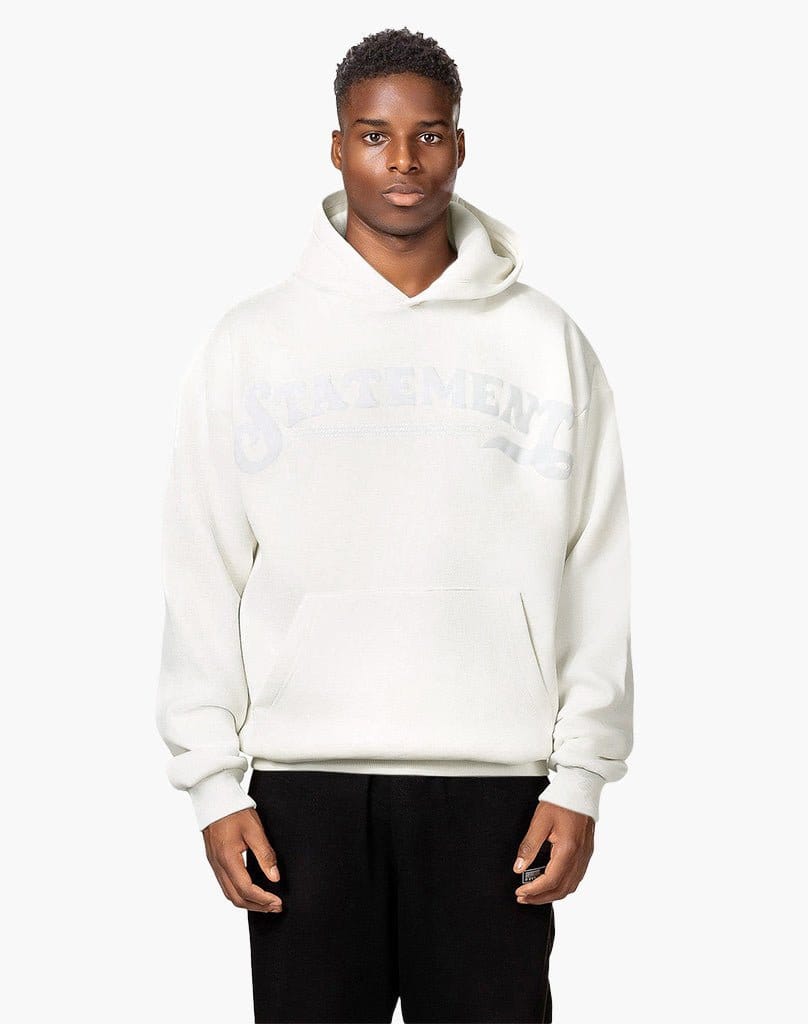 STATEMENT HOODIE (CREAM WHITE) Hoodie STATEMENT