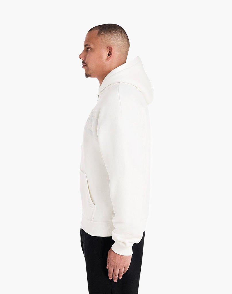 STATEMENT ZIP-HOODIE (CREAM WHITE) Zip-Hoodie STATEMENT