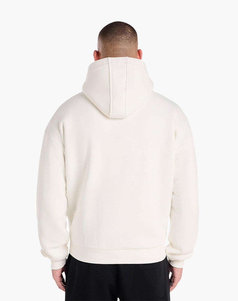 STATEMENT ZIP-HOODIE (CREAM WHITE) STATEMENT