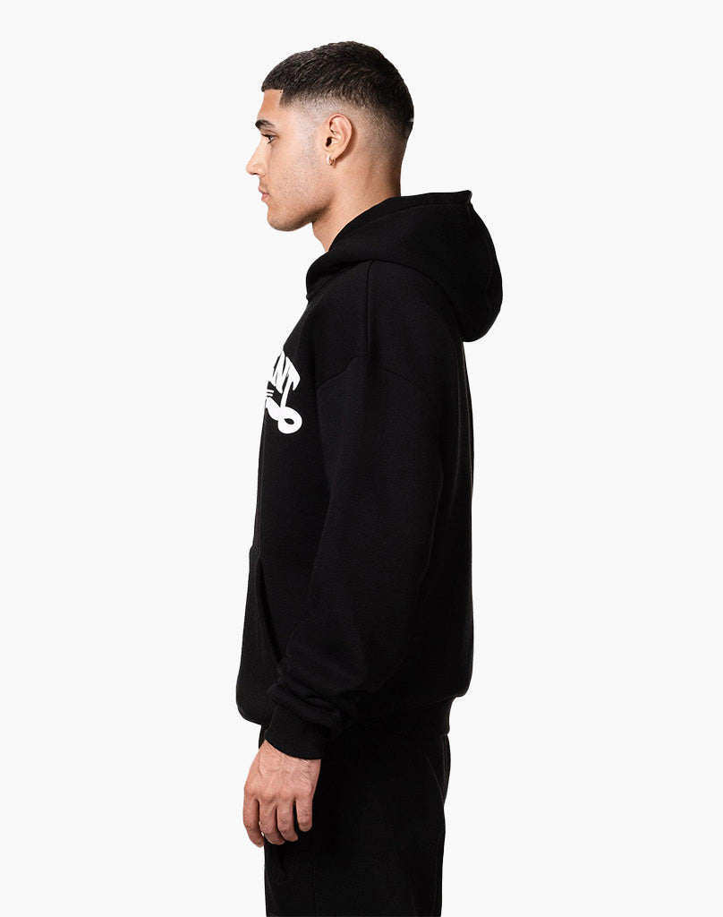 STATEMENT ZIP-HOODIE (BLACK) STATEMENT