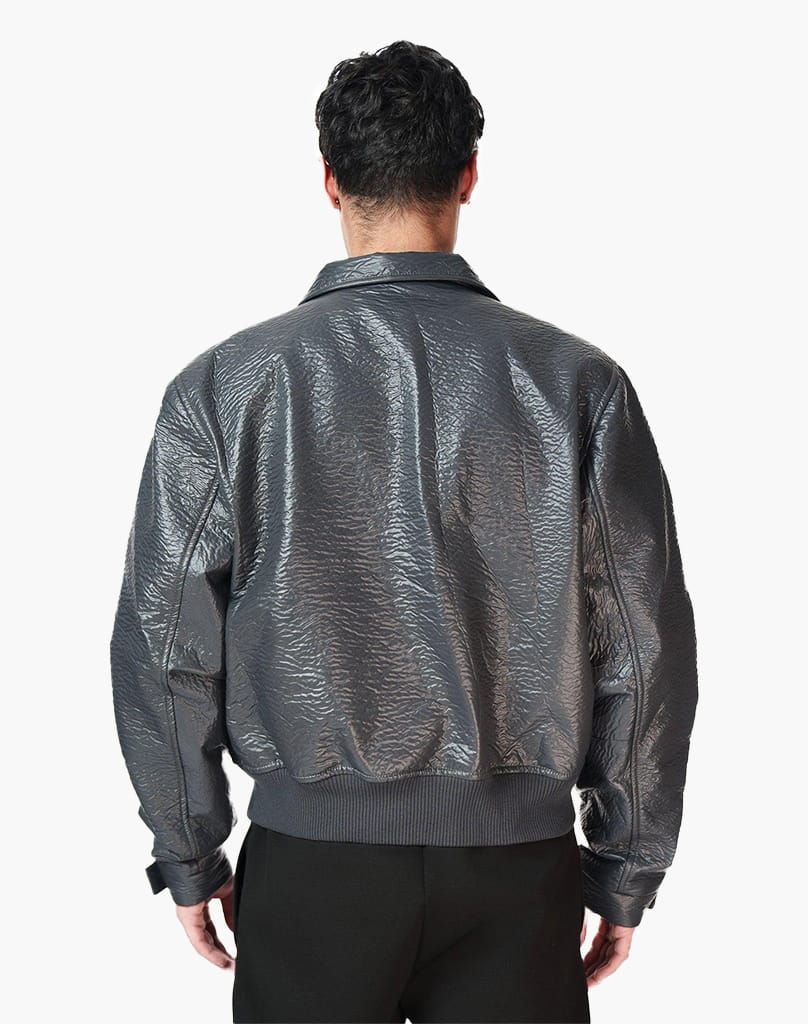 STMT BOMBER JACKET (GREY) Jackets STATEMENT