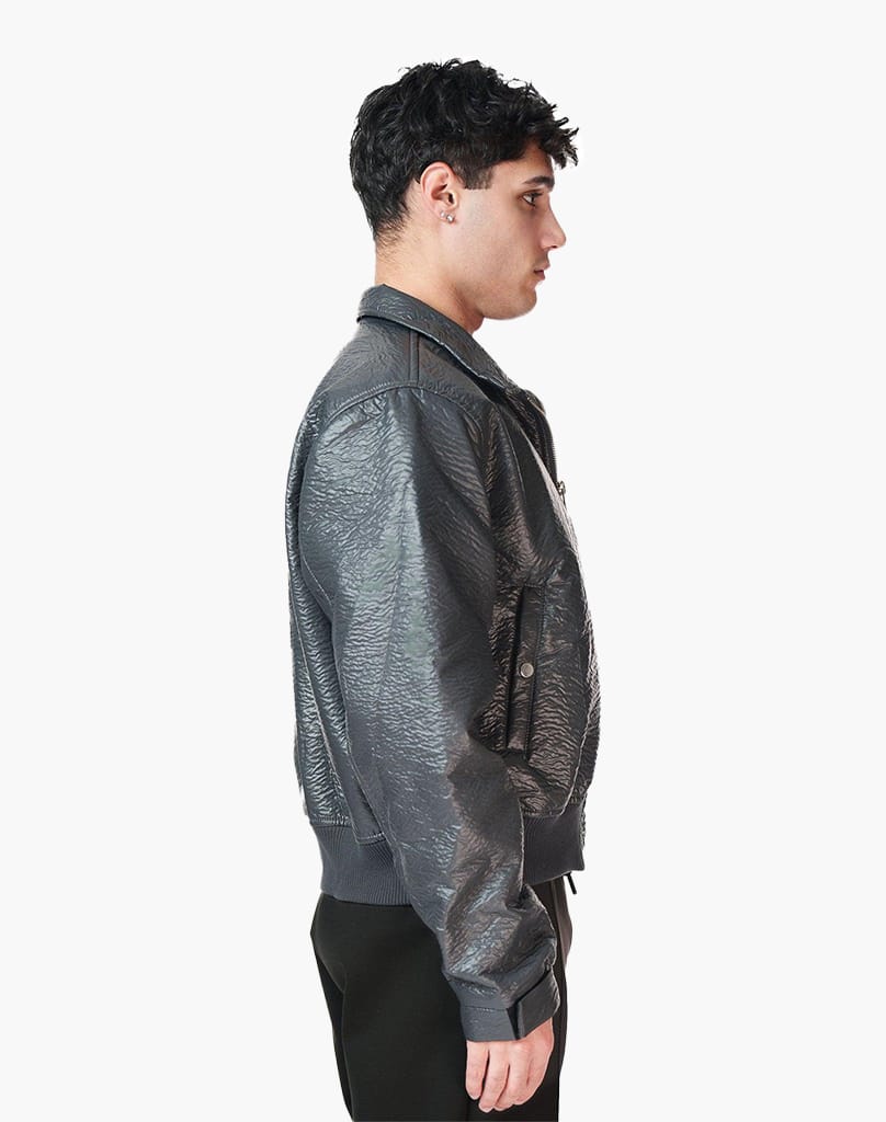 STMT BOMBER JACKET (GREY) Jackets STATEMENT