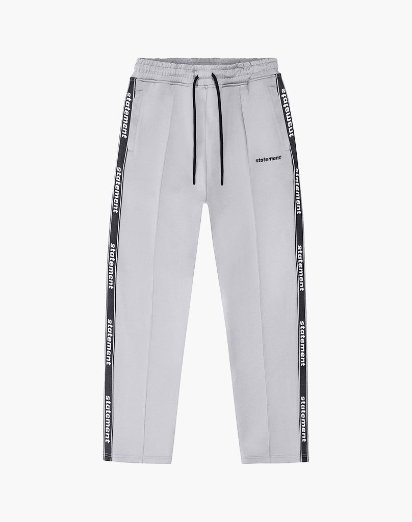 STRIPE WIDE TRACKPANTS (GREY) Pants STATEMENT