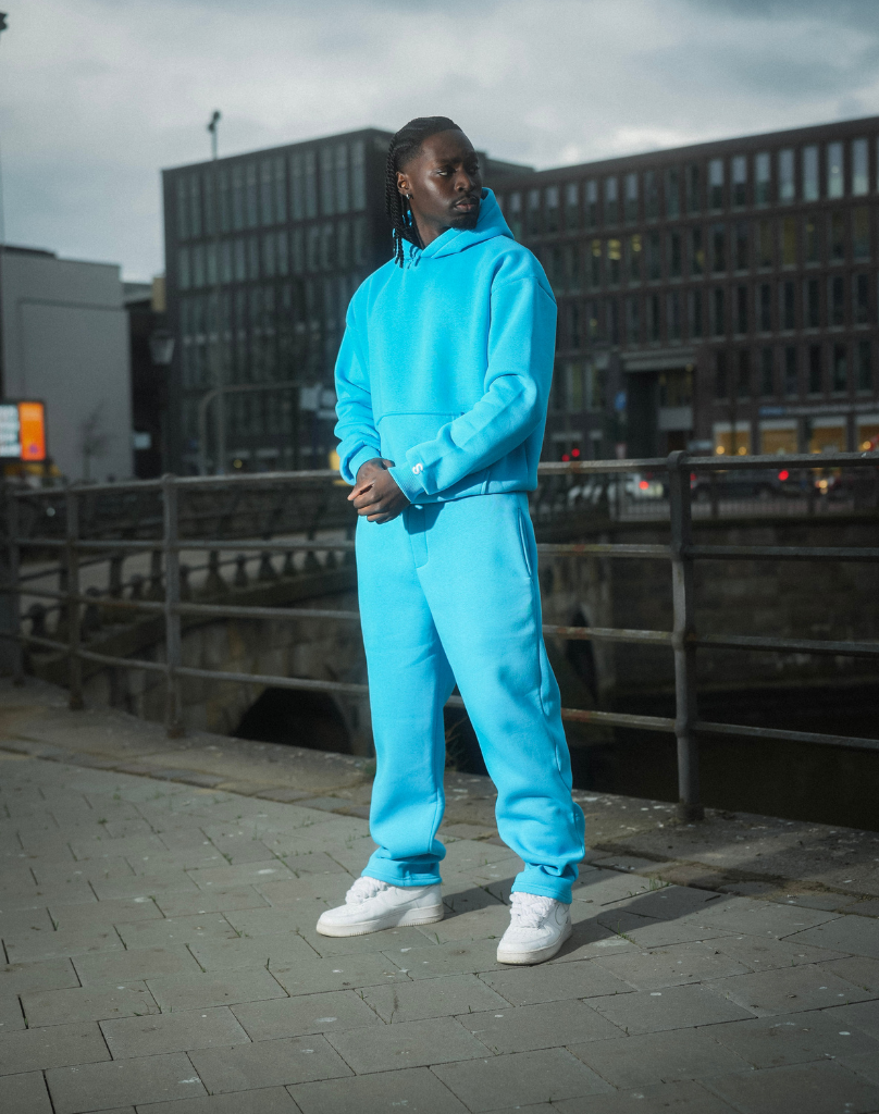 TRACKSUIT SET (AQUA BLUE) Statement Clo