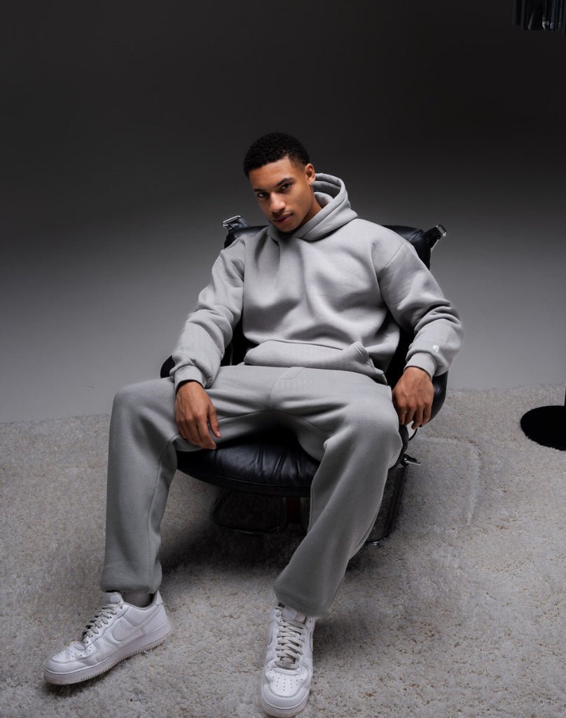 TRACKSUIT SET CUFF (GREY) Tracksuits Statement Clo