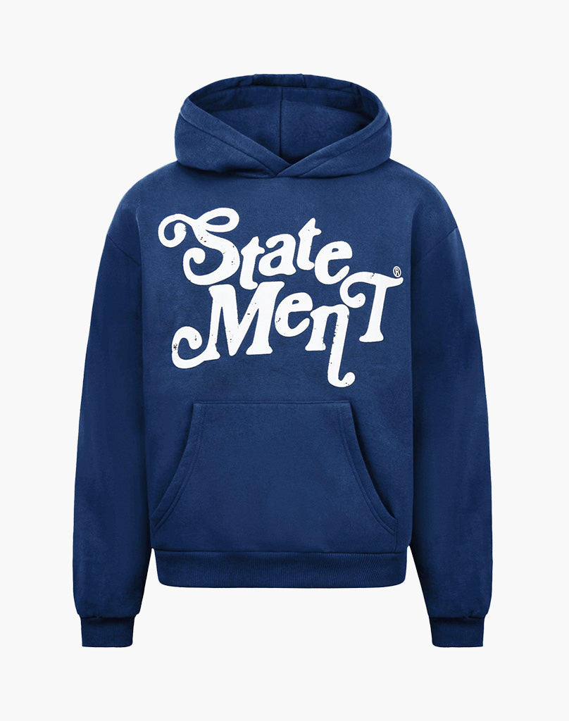 TWISTS HOODIE (DARK BLUE) STATEMENT
