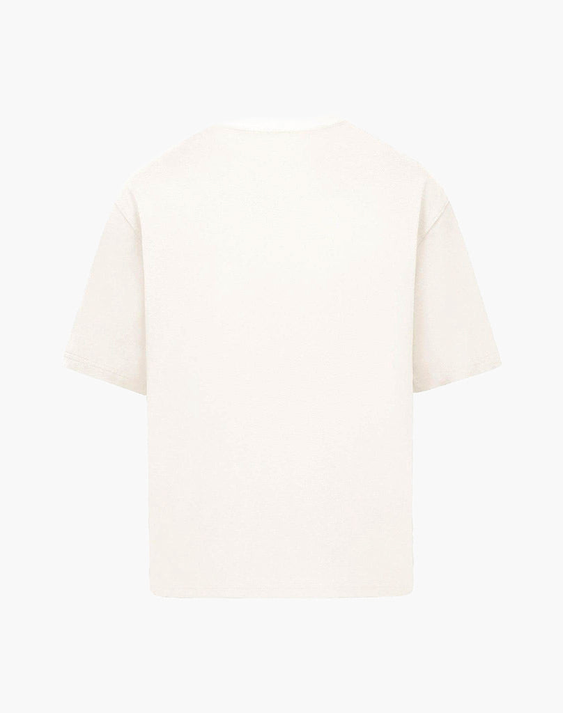 TWISTS TEE (CREAM WHITE) STATEMENT