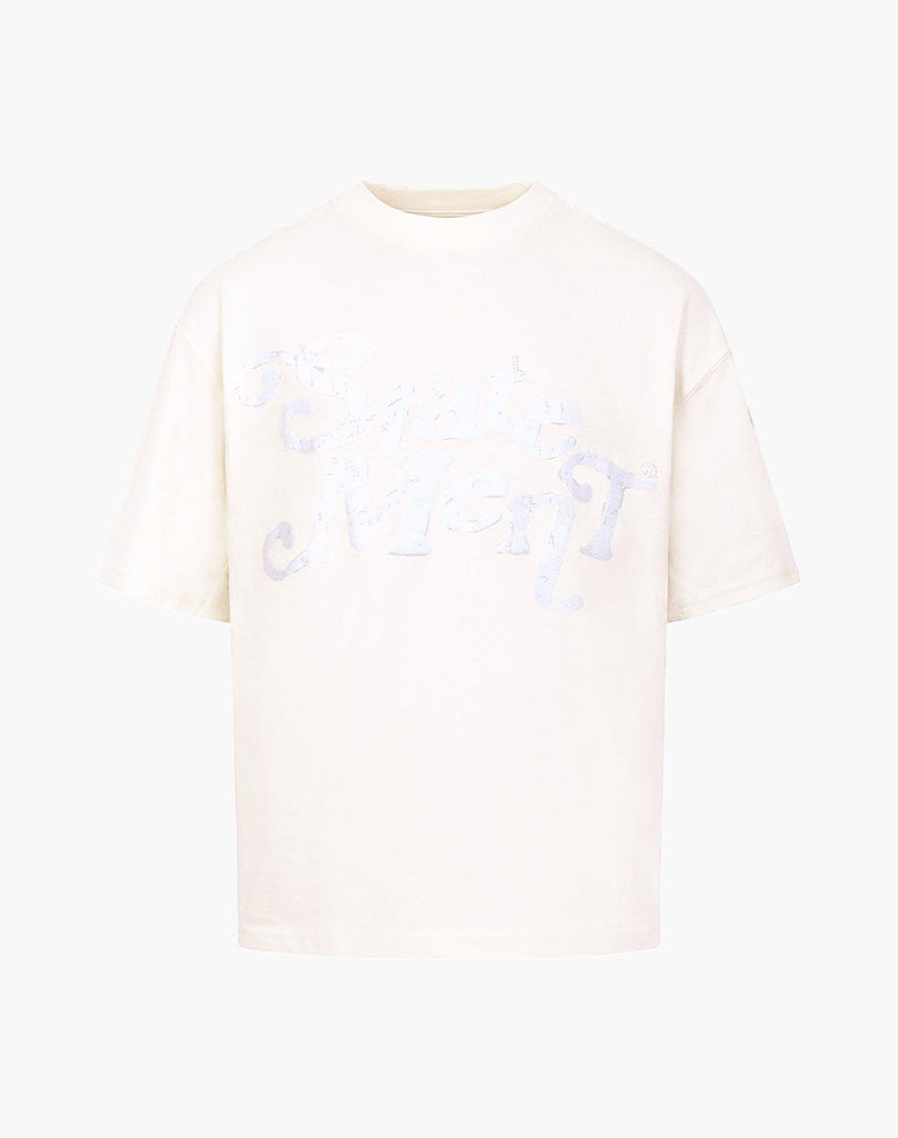 TWISTS TEE (CREAM WHITE) STATEMENT