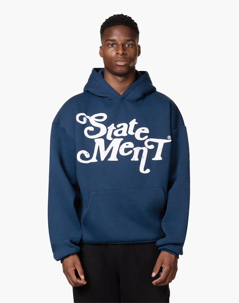 TWISTS HOODIE (DARK BLUE) STATEMENT