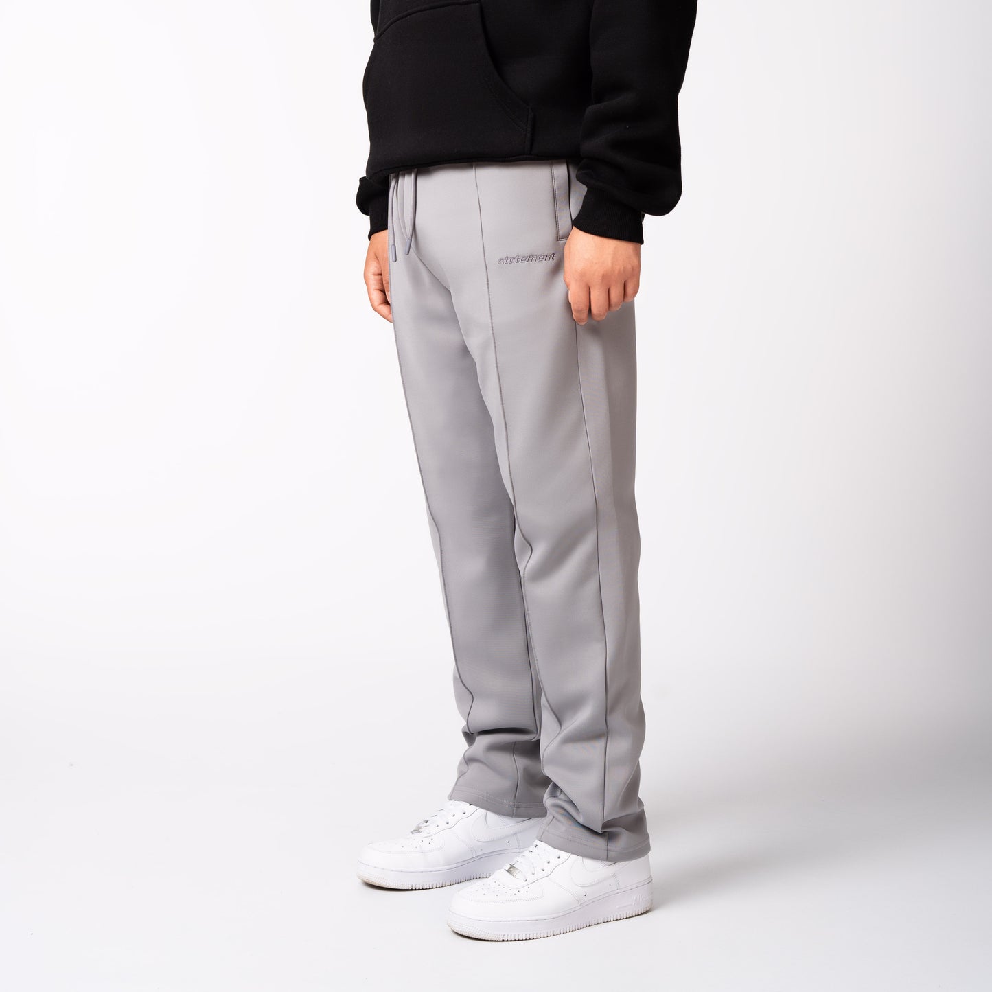 BASIC WIDE TRACKPANTS GREY